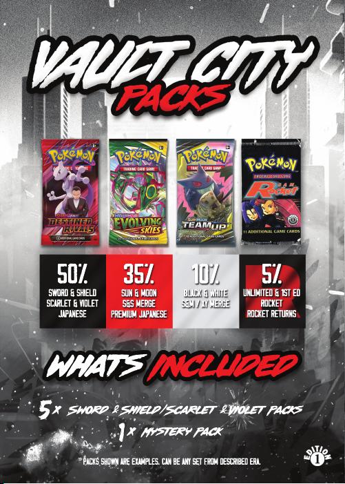 Vault City (ROCKET) Packs - Edition 1