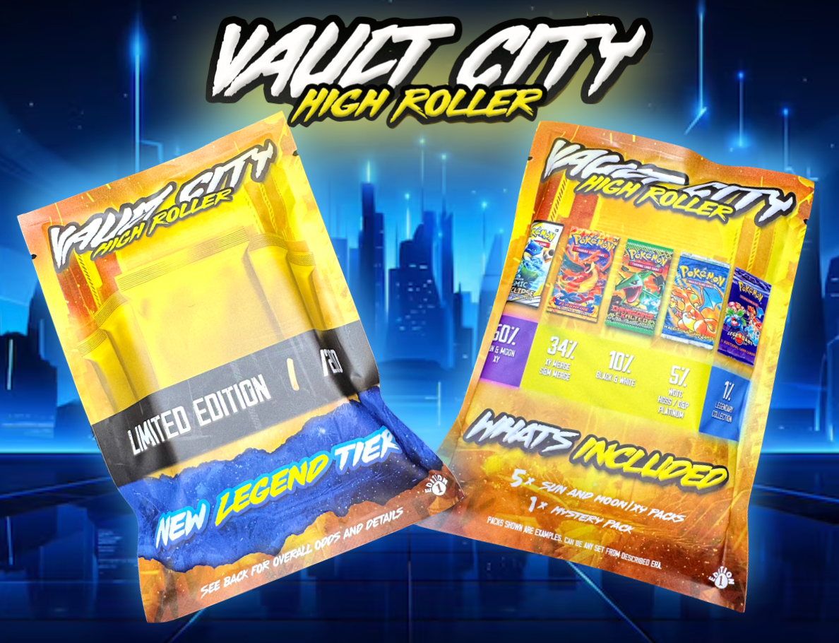 Vault City HIGH ROLLER LEGEND (1st Edition) Packs - Final Wave