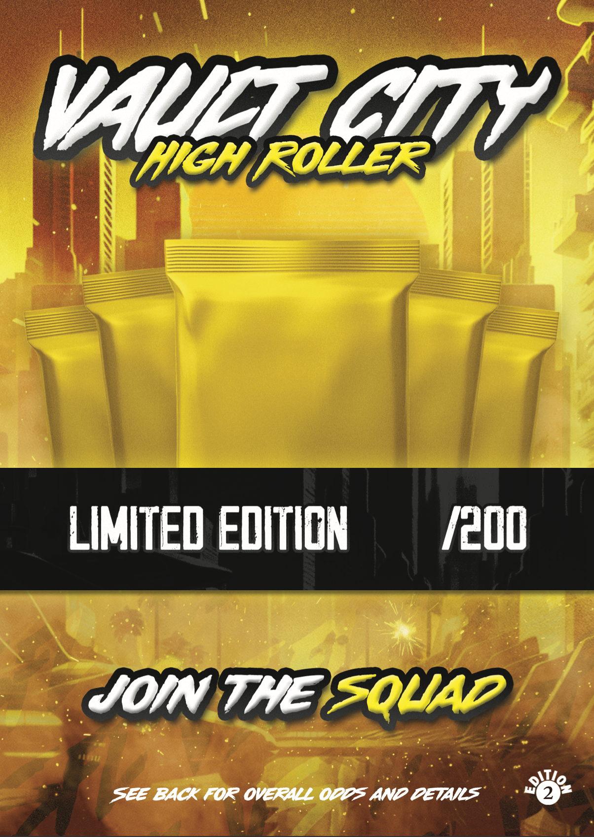 Vault City HIGH ROLLER (2nd Edition) Packs - Wave 2