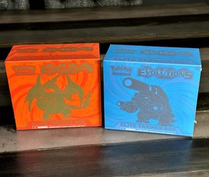 XY Evolutions Elite Trainer Box's [Mega Blastoise & Mega Charizard]